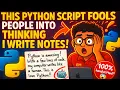 How to Convert Text to Handwriting Using Python 2025 Update ft PIL PILLOW Python Package