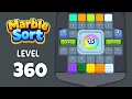 Marble Sort level 360 solution