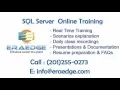 Sql Server Online Training Classes by EraEdge - Part2