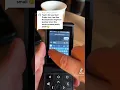 Swiping on a tiny screen is better CAT S22 Flip texting