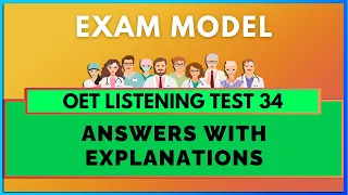 OET LISTENING TEST 34 | LISTENING WITH MIHIRAA