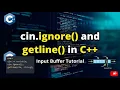 getline and cin ignore in C C getline C cin ignore codefodo
