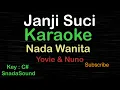 Download Lagu JANJI SUCI -Yovie \u0026 Nuno |KARAOKE NADA WANITA ​⁠ -Female-Cewek-Perempuan@UcokkuYasir