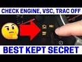 Part 1 How To Fix Your Check Engine VSC Trac Off Warning Lights On