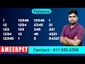 Printing Numbers Triangle Patterns Ameerpet Technologies By Srinivas