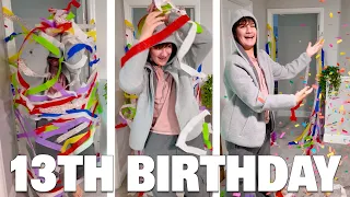 BREAKING INTO THE TEEN YEARS! Cayson's 13th Birthday vlog