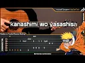 Download Lagu NARUTO OP 3 - KANASHIMI WO YASASHISA NI - Fingerstyle Guitar Cover + TABS Tutorial