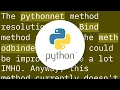 Why does Python NET use the base method instead of the method from a derived class