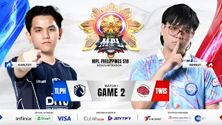 MPL PH S18 - W3D3 - TLPH VS TWS GAME 2