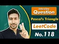 How to make Pascal s Triangle Puzzle Number 118 - LeetCode Programming Solutions L4o