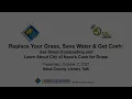 Replace Your Grass and Get Cash with UC Master Gardeners