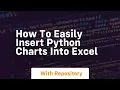 how to easily insert python charts into excel