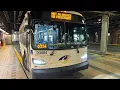 NJ Transit On Board 2020 NFI XD60 Artic Xcelsior On Bus Route 158 To NYC PABT 2022