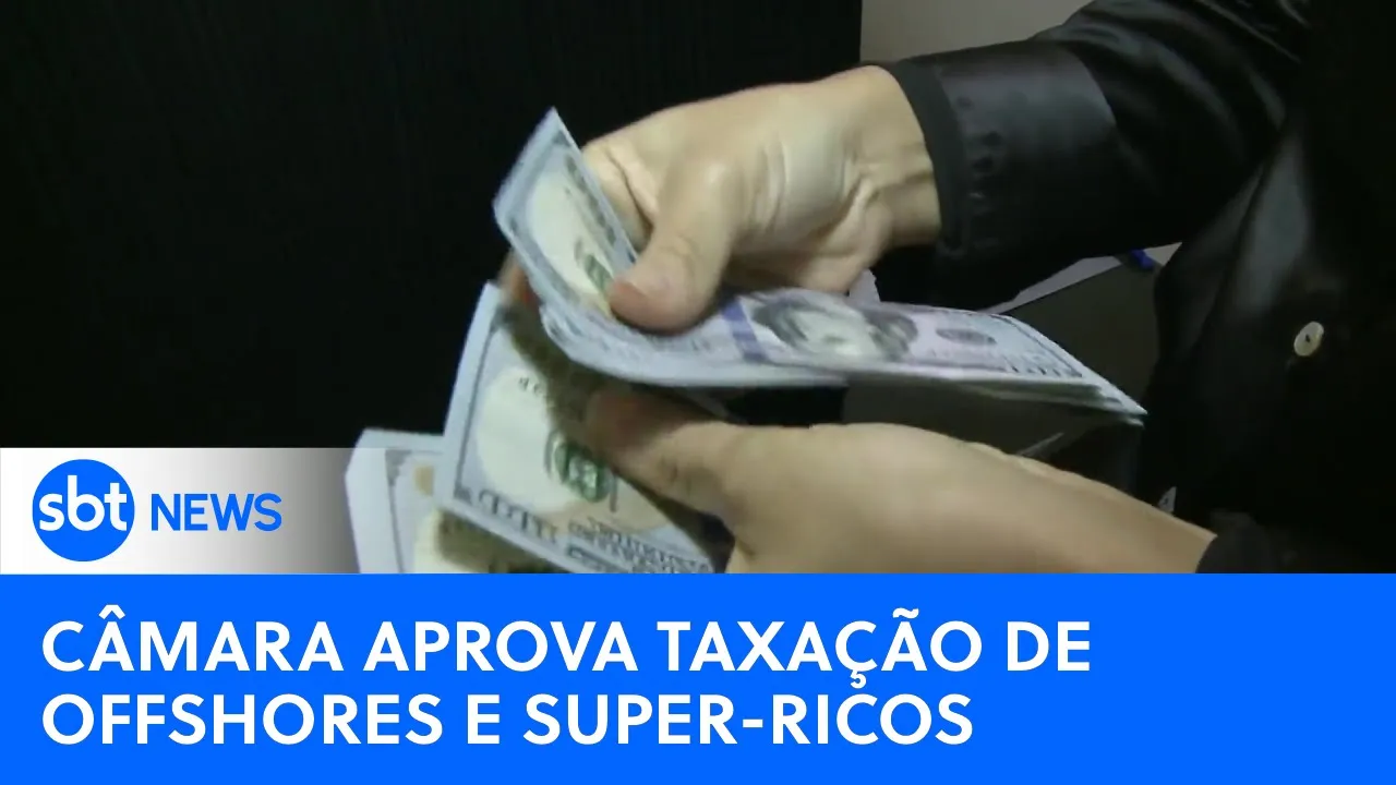 Câmara aprova projeto que prevê taxação de offshores e super-ricos | #SBTNewsnaTV (26/10/23)