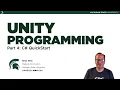 Ep 44 - Unity Programming