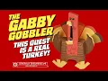 How to make a paper craft turkey Free Download Included - The Gabby Gobbler by Kooky Craftables