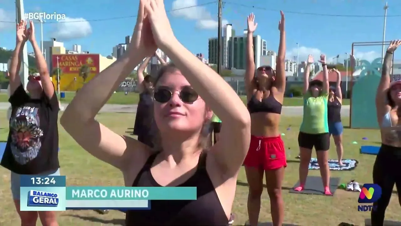 Vivendo o verão: Unimed e Destino SC transformam a Beira-Mar em palco de esporte e lazer