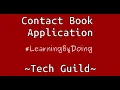 Contact Book Application in Python