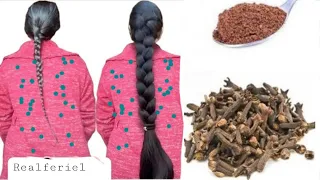 🔥INCROYABLE RECETTE POUR LES CHEVEUX ...les cheveux s'allongent incroyablement vite