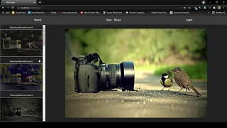 Web App - Photo Editing