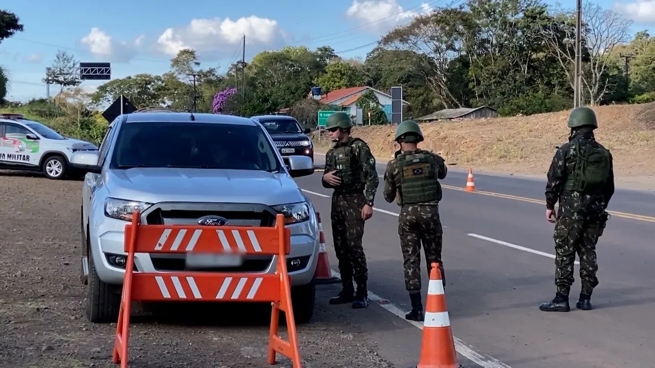 Operação do Exército combate crimes em fronteiras do Sul