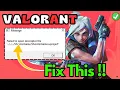 Valorant failed to open descriptor file shooter game fix