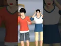 Emosi ketika nonton film dora🤣 katakan peta || #sakuraschoolsimulator #tiktok #shorts #ngakak