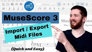 Download Convert Midi into Sheet Music for Free, How to Import Midi into MuseScore 3, Download Midi MP3