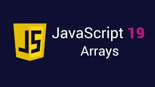 JavaScript 19 Arrays