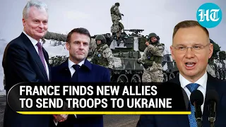 Download Macron Adamant On Sending Troops To Ukraine Despite NATO Snub, Forms New Alliance | Report MP3