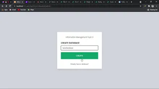Creating database using PDO PHP