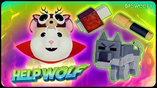 ROBLOX ANIMATION - 99 Nights in the Forest | Helping a Hungry Wolf