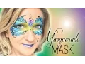 Masquerade Mask Face Painting Tutorial