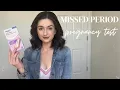 Live Pregnancy Test A Missed Period