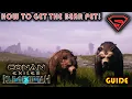 CONAN EXILES ISLE OF SIPTAH HOW TO GET A BEAR PET AND GREATER BEAR PET