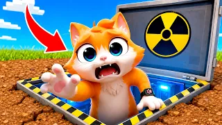 Building SECRET UNDERGROUND BASE!! in I AM CAT VR