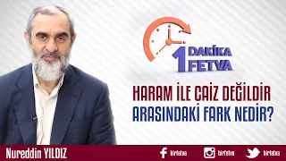 Haram ile Caiz Değildir arasındaki fark nedir?