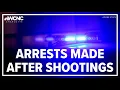 Arrests made in 2 Iredell County shootings