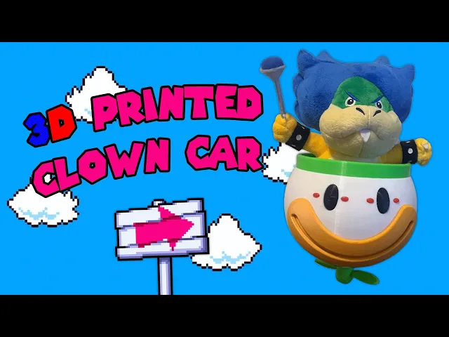 Super Mario World Clown Car (multi-part model) video thumbnail