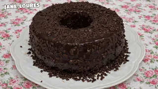 Bolo de Chocolate na air fryer (Simples,delicioso,rápido  e fácil de fazer)