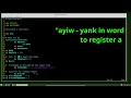 Vim 36 registers pt 1