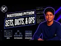 Python for Beginners Sets Dictionary Operators Tamil Zukun Academy