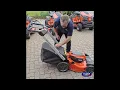 Husqvarna 322R Battery Powered Self Propelled Lawn Mower Overview