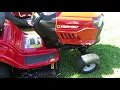 Troy Bilt MTD rider mower lawn tractor bagger review