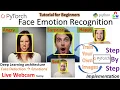 Realtime Face Emotion Recognition PyTorch Python Deep Emotion Stepwise Implementation