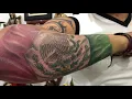 Bandera de Mexico tattoo