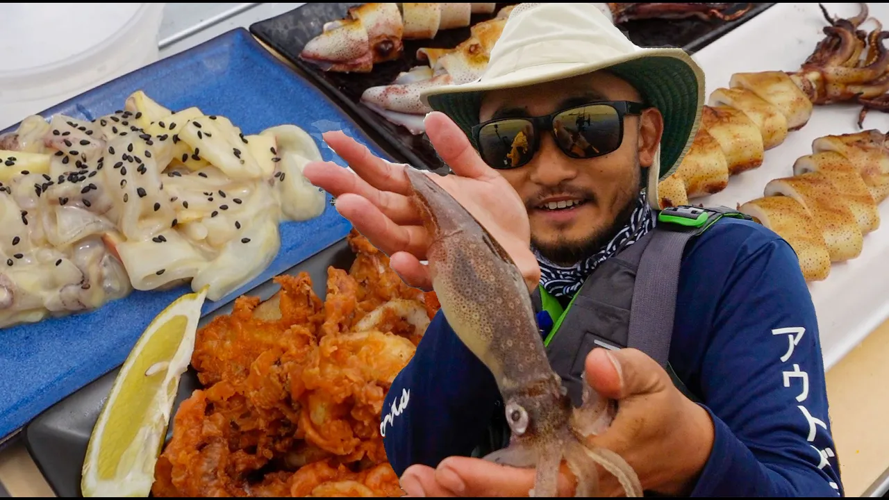 BEST TASTING SUSTAINABLE SEAFOOD   Catch And Cook Squid 3 Ways