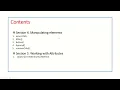 JavaScript and JavaScript DOM Contents