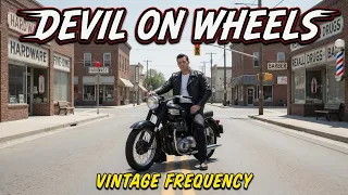 Devil on Wheels Original 1950s Rockabilly Vintage Frequency