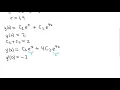Solving a Second-Order Linear Homogeneous ODE with Constant Coefficients IVP WeBWorK Example